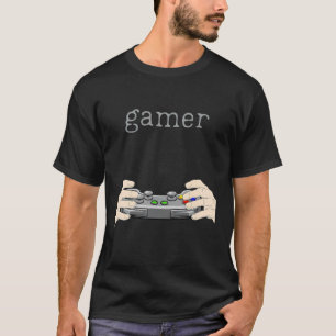 T-shirt Fun Video Games Gamer Hands