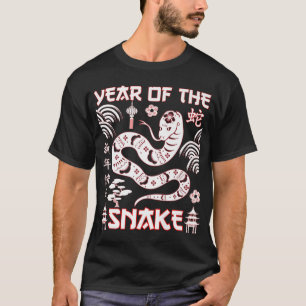 T-shirt Fun Year Of Snake Chinese Nouvel An Zodiacs Signes