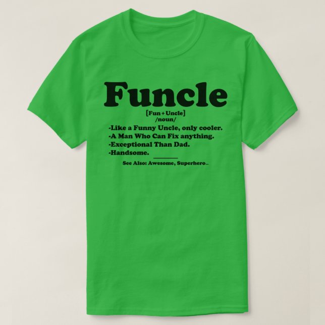T-shirt Funcle (Design devant)