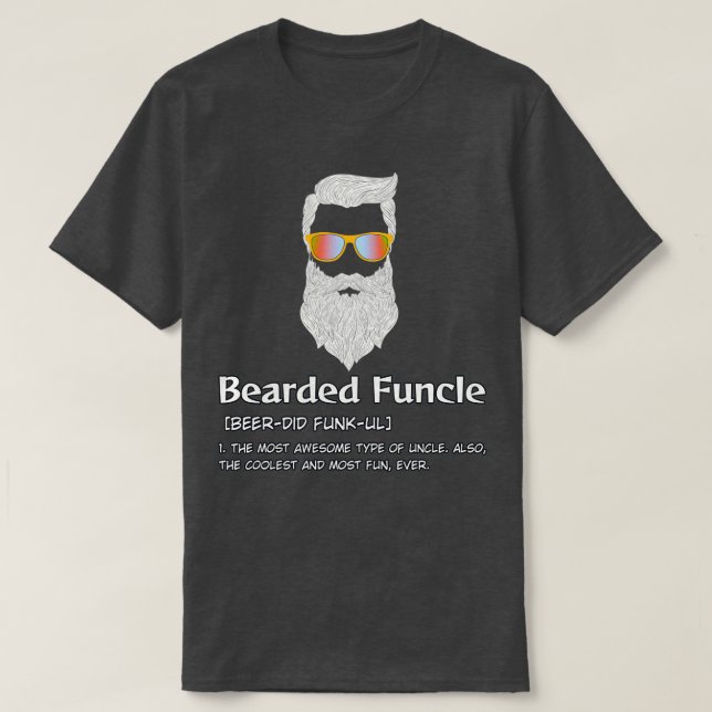 T-shirt Funcle hérissé 7 (Design devant)
