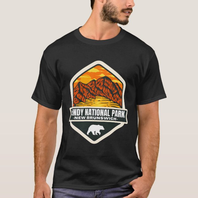 T-shirt Fundy, Nouveau-Brunswick � Spirit of Australia (Devant)