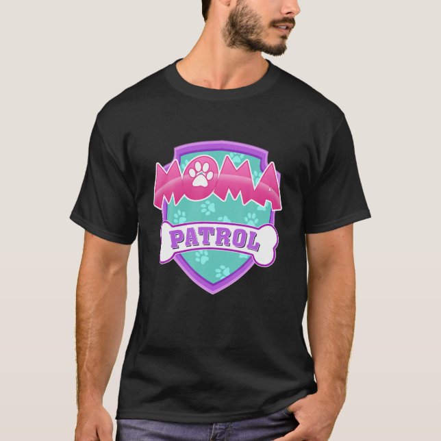 T-shirt Fundy Patrol - Chien Maman, Papa Pour Hommes Femme (Devant)