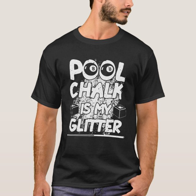 T-shirt Fundy Pool Billard Pool Sports Table Joueur (Devant)