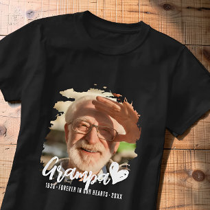 T-shirt Funérailles Grunge Forever dans nos cœurs Photo