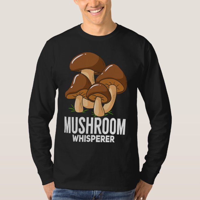 T-shirt Fungi Mushroom  For Hunting Mycologist (Devant)