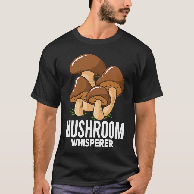 T-shirt Fungi Mushroom  For Hunting Mycologist (Devant)