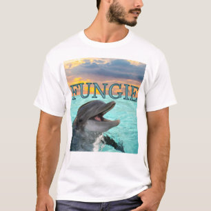 T-SHIRT FUNGIE DU DOLPHIN T SHIRT