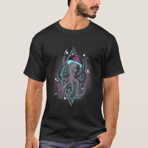 T-shirt Fungus Magic Psilocybin Champignons Octopus Graphi