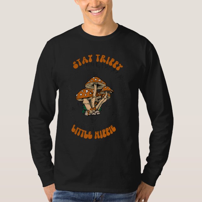 T-shirt Fungus Magique Champignons Psilocybin Reste Trippy (Devant)