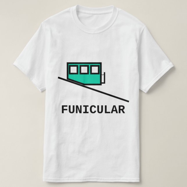 T-SHIRT FUNICULAIRE (Design devant)