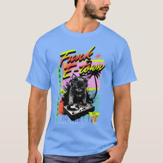 T-shirt FUNK ETOWN SOUNDCAST 90s Steez Cat Dj Lime