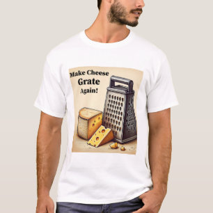 T-shirt Funky American Elections Satire Avec Texte Noir