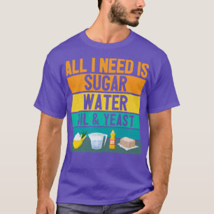 T-shirt Funky Baker Pain Bake Pain Baker Retro
