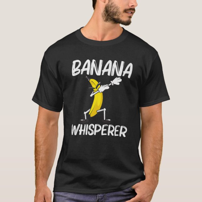 T-shirt Funky Banana Art Pour Hommes Femmes Fruit Fruit Sm (Devant)