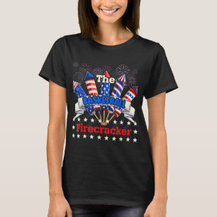 T-shirt Funky Basketball 4 juillet Famille Ma