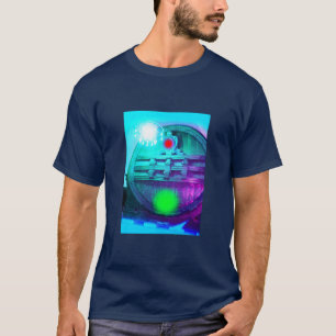 T-shirt Funky blue vault art mode