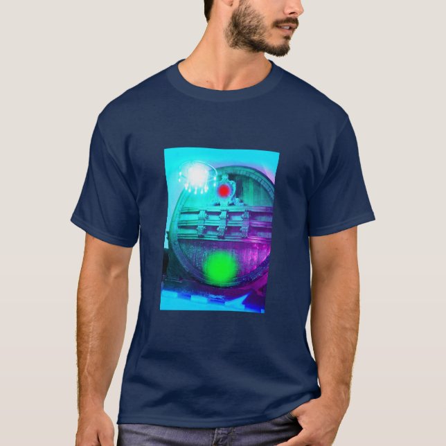 T-shirt Funky blue vault art mode (Devant)