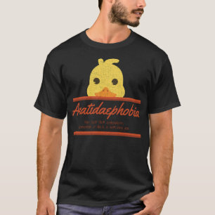 T-shirt Funky Canard ferme animal Anatidaephobia Canard wa