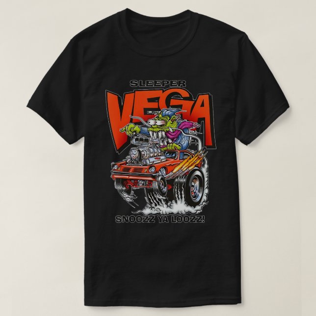 T-Shirt funky de Vega chevys (Design devant)