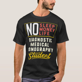 T-shirt Funky Diagnostic Médicale Sonographie Étudiant pri