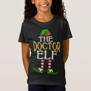 T-Shirt Funky Doctor Elf Casquette Family Group Noël Party