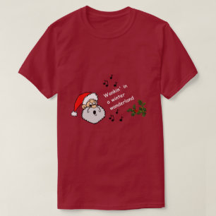 T-shirt Funky Gay Christmas Wankin Winter Wonderland LGBTQ