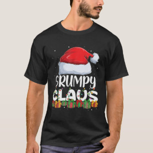 T-shirt Funky Grumpy Santa Claus Noël Pyjamas Famille