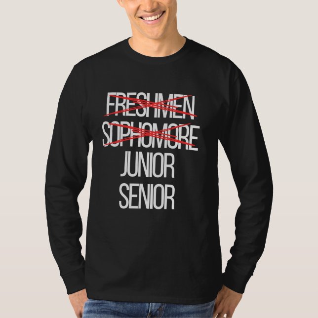 T-shirt Funky High School College Sophomore Year Level Com (Devant)