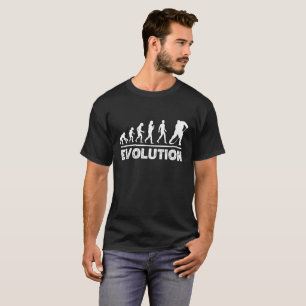 T-shirt Funky Hockey Evolution Science Cool Sports