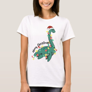 T-shirt Funky Joyeux Monster de Lochness Noël