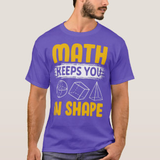T-shirt Funky Math Enseignant Art Hommes Femmes Mathématiq