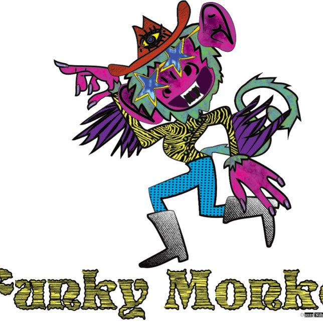T-shirt Funky Monkey  (Créateur téléchargé)