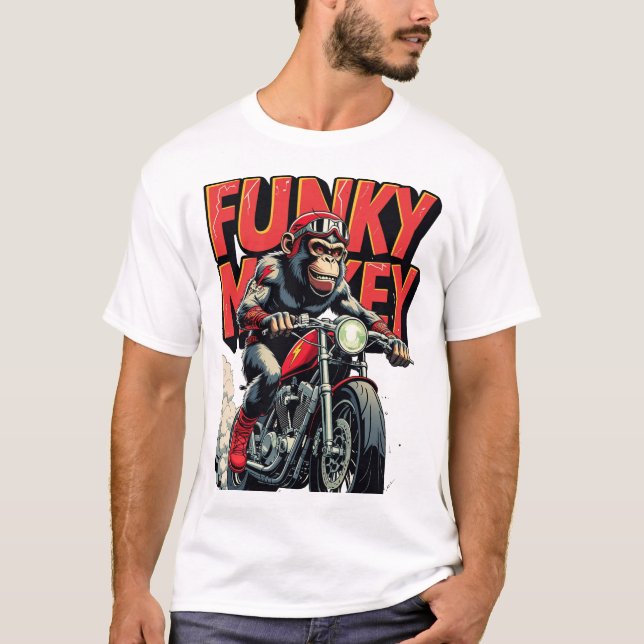 T-shirt FUNKY MONKEY (Devant)