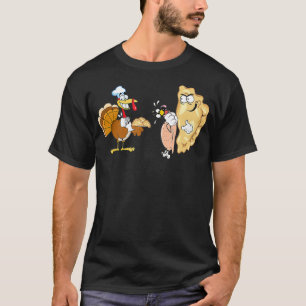 T-shirt Funky Pierogi Turquie Cuisine polonaise Thanksgivi