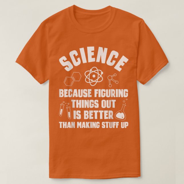 T-shirt Funky Science Cool Sciences Étudiants Sciences Sci (Design devant)