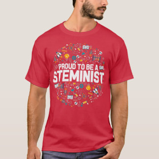 T-shirt Funky Science Steminist Stem Technology Enseignant