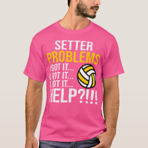T-shirt Funky Volleyball Pun Pour Volleyball Player Volley