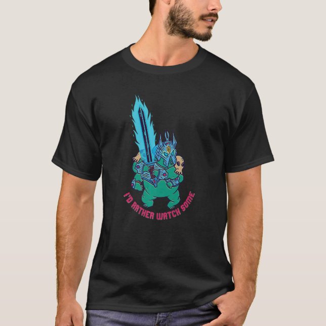 T-shirt Funky Water Bear Microbiologie Tardigrade Premium (Devant)