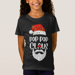 T-Shirt Funky Xmas Famille Correspondant Pop Claus Père No