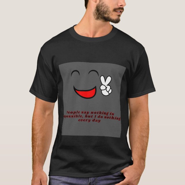 T-shirt funny  (Devant)