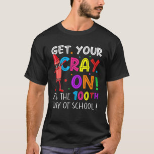 T-shirt Funny 100E Jour De L'École Dabbing Enfants Garçons