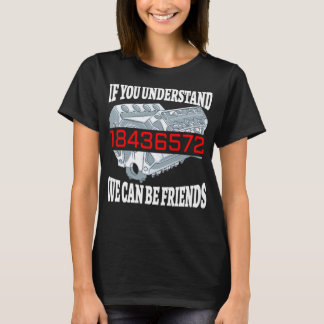 T-shirt Funny 18436572 Auto mécanicien V8 Muscle de tir de