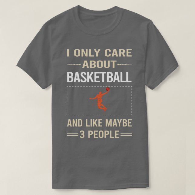 T-shirt Funny 3 personnes Basketball (Design devant)