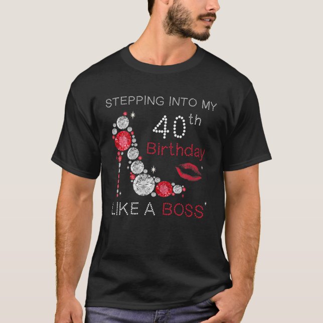 T-shirt Funny 40E Anniversaire T I Turn Quarante Anniversa (Devant)
