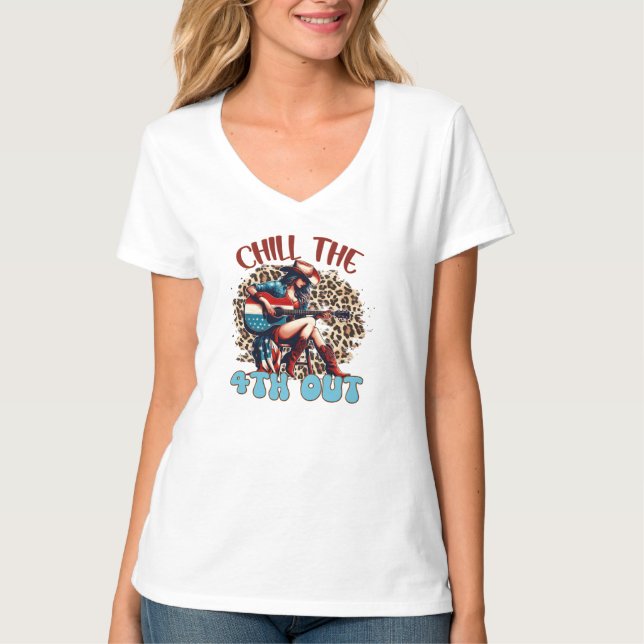 T-shirt Funny 4 juillet (Devant)