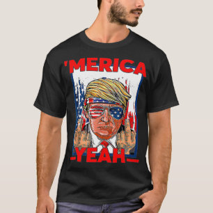 T-shirt Funny 4th Of July Patriotic Donald Trump