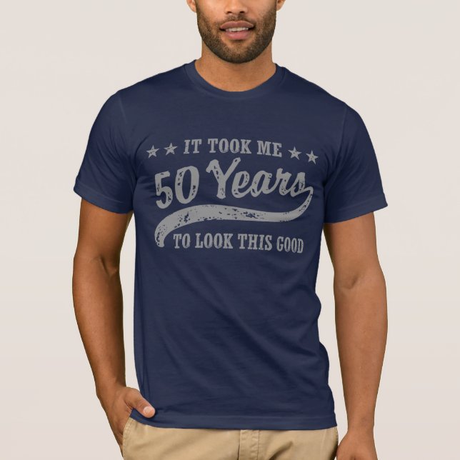 T-shirt Funny 50e anniversaire (Devant)