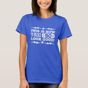 T-shirt Funny 50e anniversaire