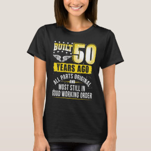 T-shirt Funny 50e Anniversaire Chemise B-Day Cadeau Dit Âg
