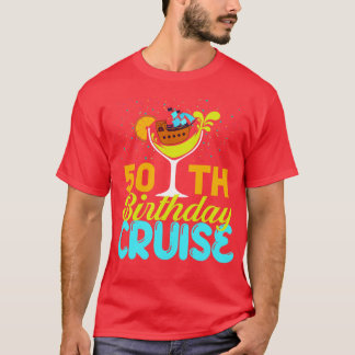 T-shirt Funny 50e anniversaire croisière